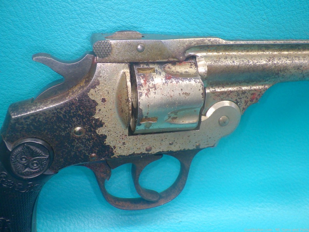 Iver Johnson Safety Automatic DA .32s&w 3"bbl Revolver- PENNY AUCTION-img-2