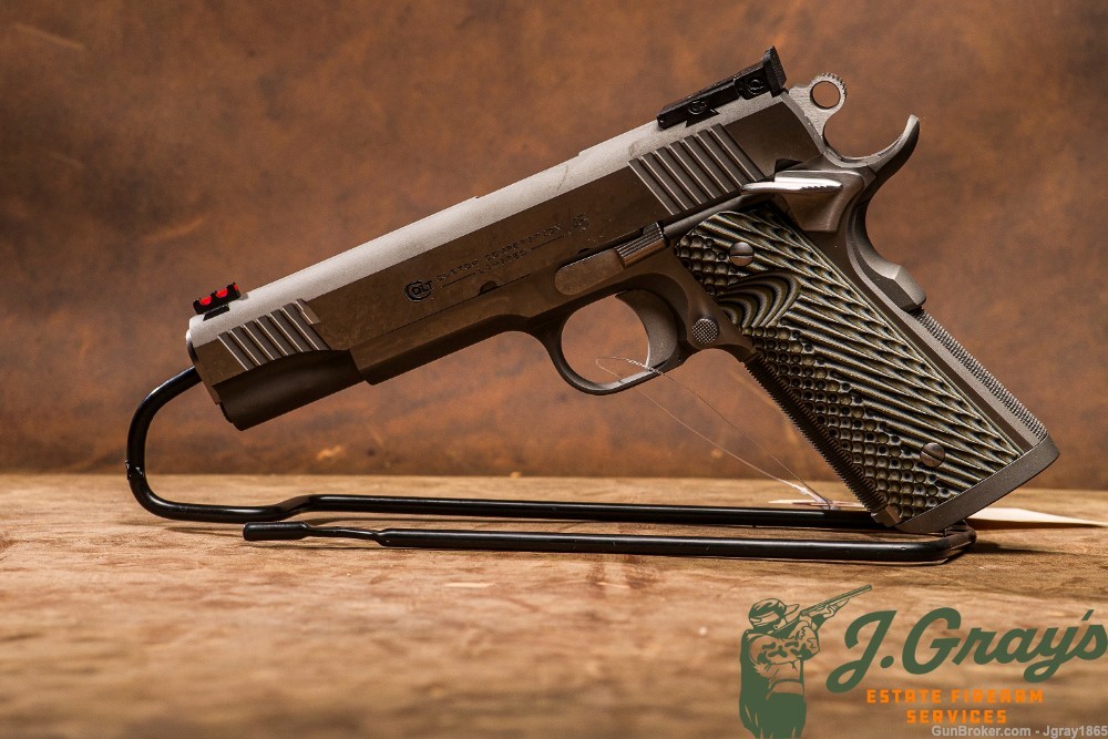 Colt Custom Competition .45 acp 5 in Stainless Series 70-img-2