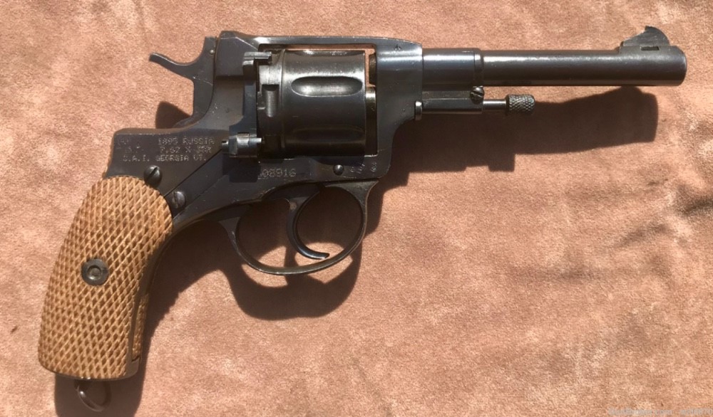 1895 Russian Nagant Pistol / Tula Arsenal C&R Eligible-img-0