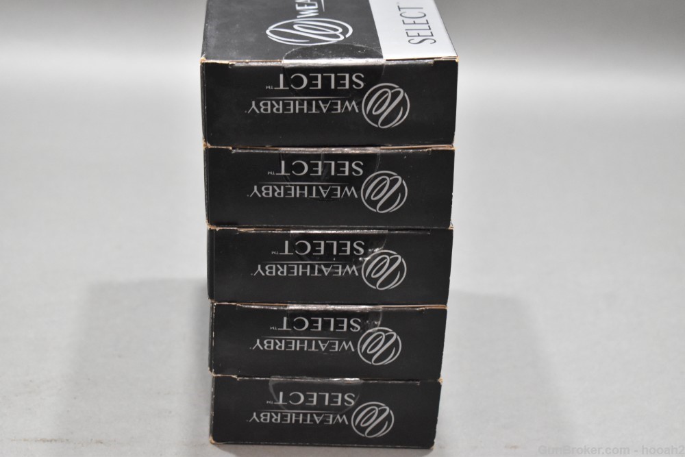 5 Boxes 100 Rds Weatherby Select 6.5 RPM 140G Interlock Ultra High Velocity-img-2