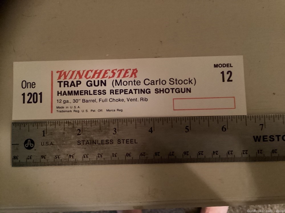 Winchester end box label-img-0
