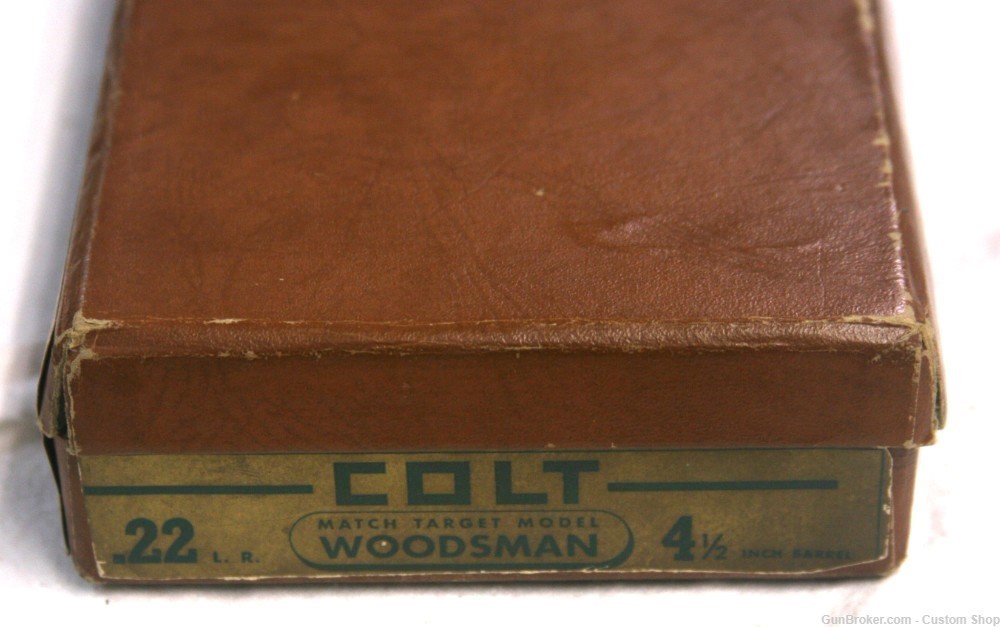 Colt Woodsman - Match Target - Excellent Condition - W/Box and target-img-22