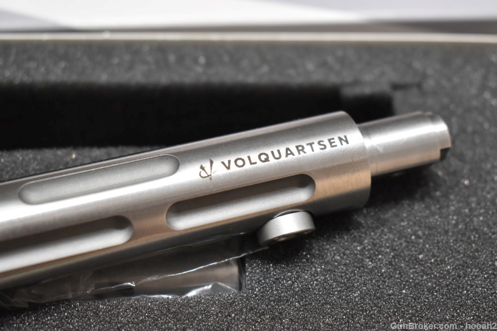 Excellent Volquartsen I-Fluted SS 6" Smith Wesson SW22 Victory Brl W Box-img-8