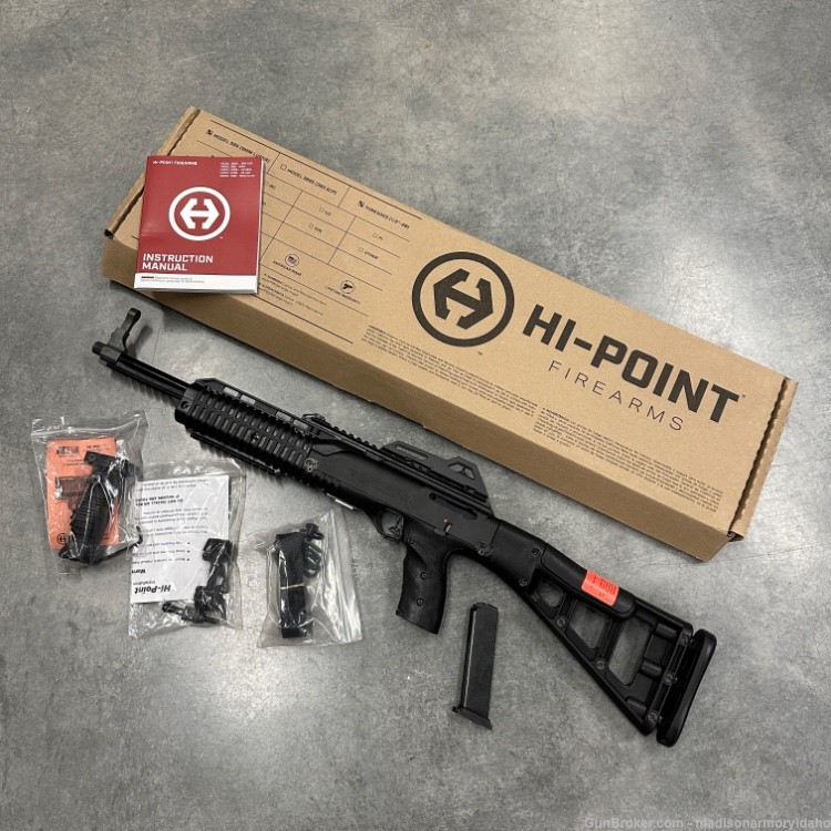 Hi-Point 995 Carbine 9mm 10rd w/ Box Sling VFG! UNFIRED! Penny Auction!-img-0