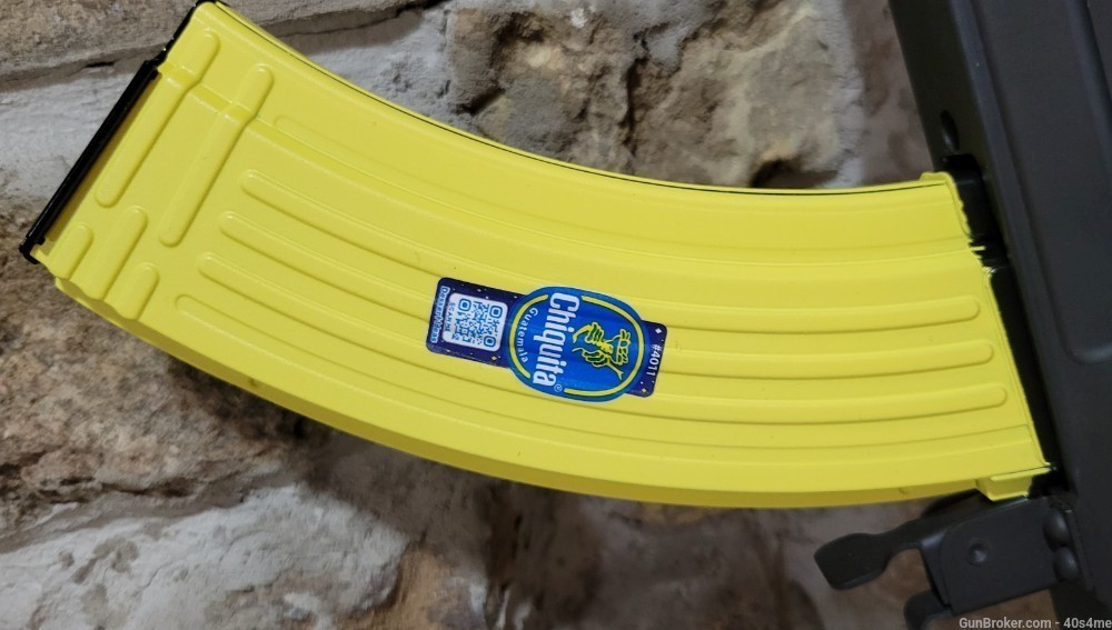 CA legal Chiquita Banana Clip 10 round AK47 Magazine steel 7.62x39-img-10