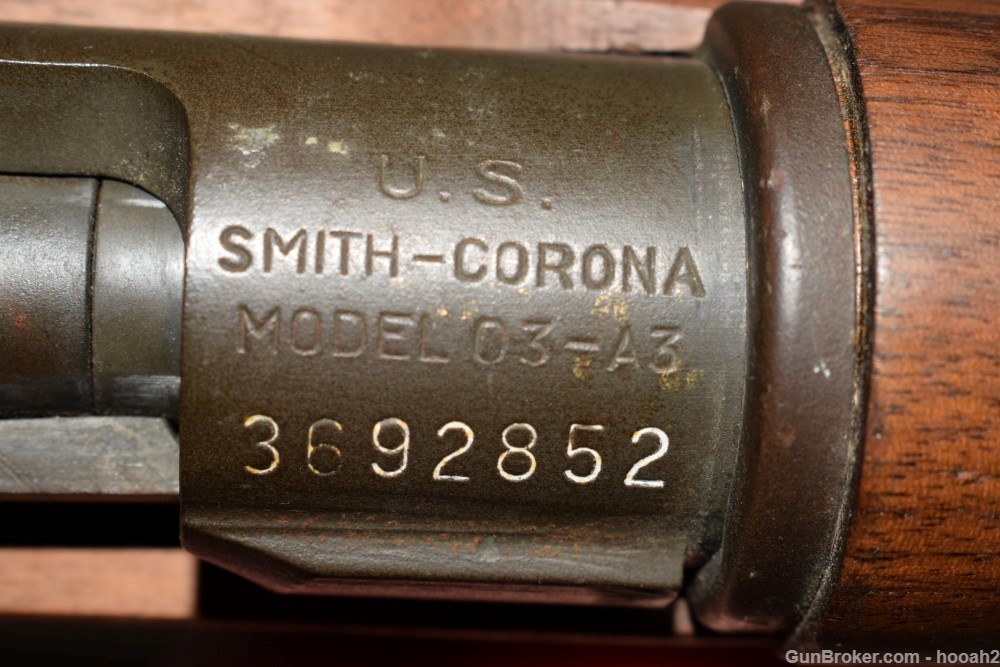 US Model 1903 A3 Smith Corona 30-06 Bolt Rifle Partially Cut PLEASE READ-img-27