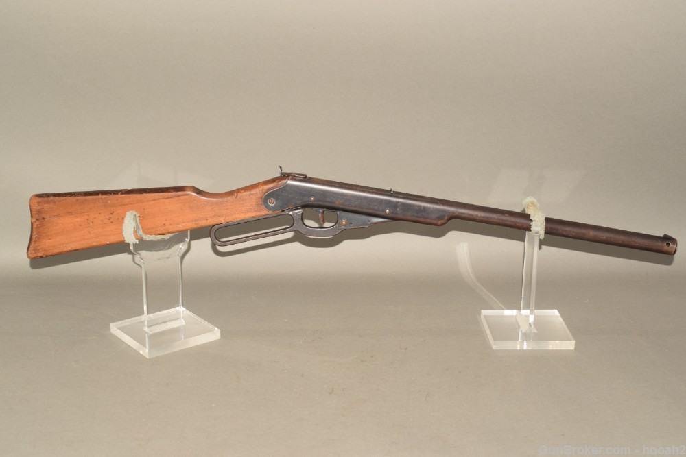 Scarce Markham King Model 2233 Lever Air Rifle 500 Shot Circa 1930's? Daisy-img-0