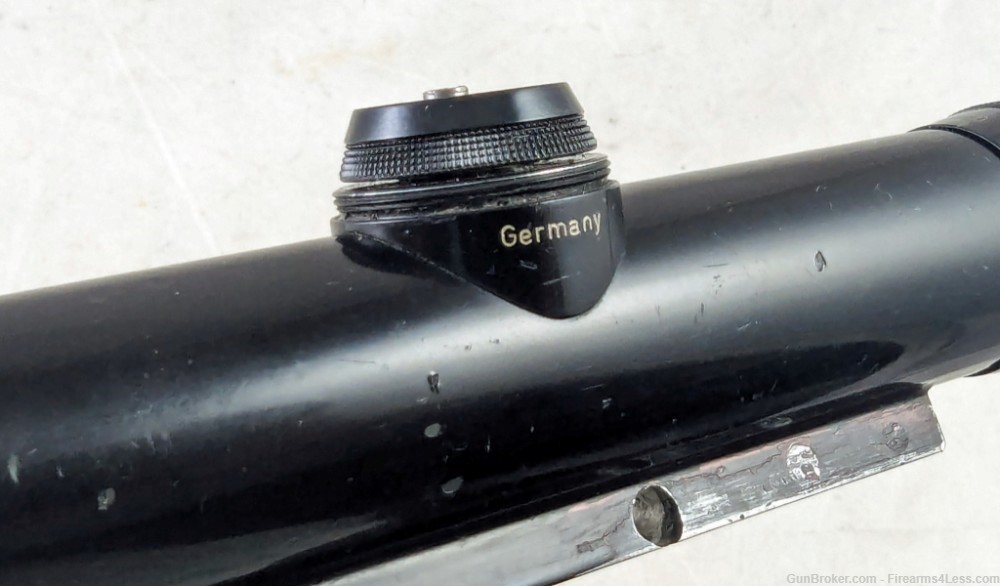 German Rifle Scope 4x36 for Double Claw Mount Drilling Vintage-img-3