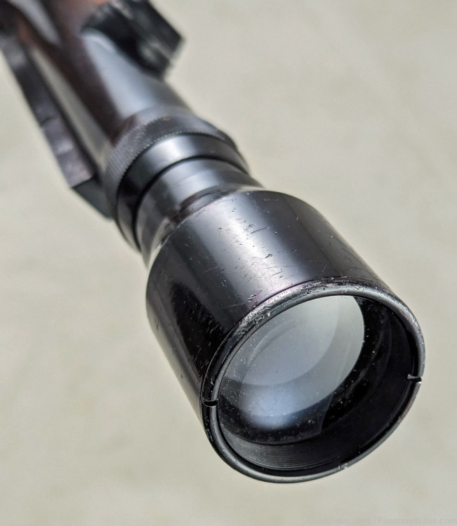 German Rifle Scope 4x36 for Double Claw Mount Drilling Vintage-img-7