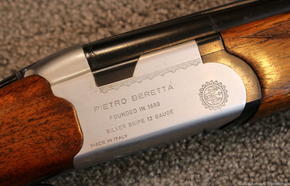 Vintage 1963 Beretta Silver Snipe Italian 30” 12g O/U VERY NICE C&R-img-4