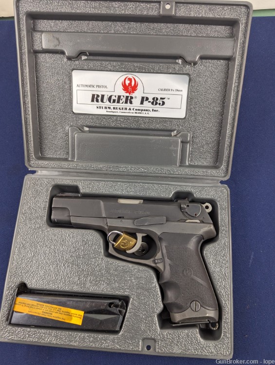 Ruger  Factory Custom P85 from Collection of Ruger Past President-img-0