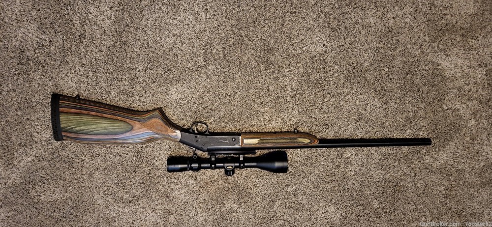 Nef handi rifle 243  with BSA 3-9×50 scope-img-0