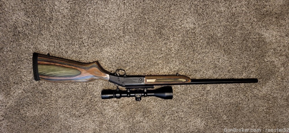 Nef handi rifle 243  with BSA 3-9×50 scope-img-1