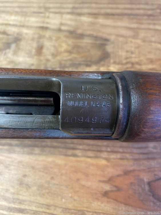 Springfield 1903 A3 1943 Remington Mfg all correct - Shelf Tag 547-img-4