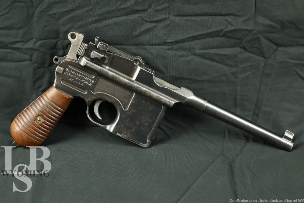Federal Ordnance C96 Broomhandle .30 Mauser 7.63x25mm Semi-Auto Pistol C&R-img-0