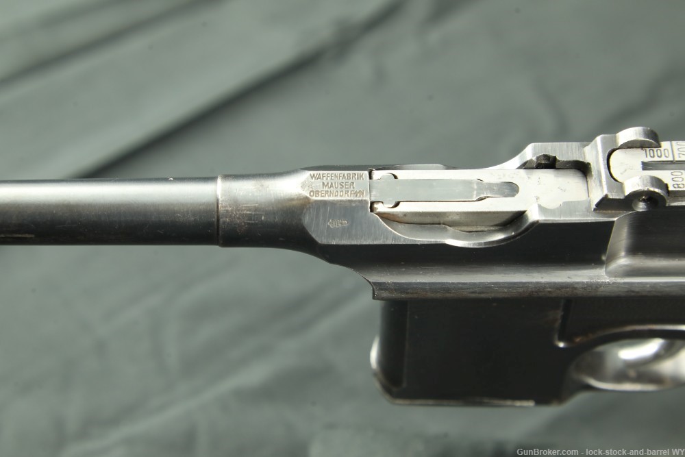 Federal Ordnance C96 Broomhandle .30 Mauser 7.63x25mm Semi-Auto Pistol C&R-img-24