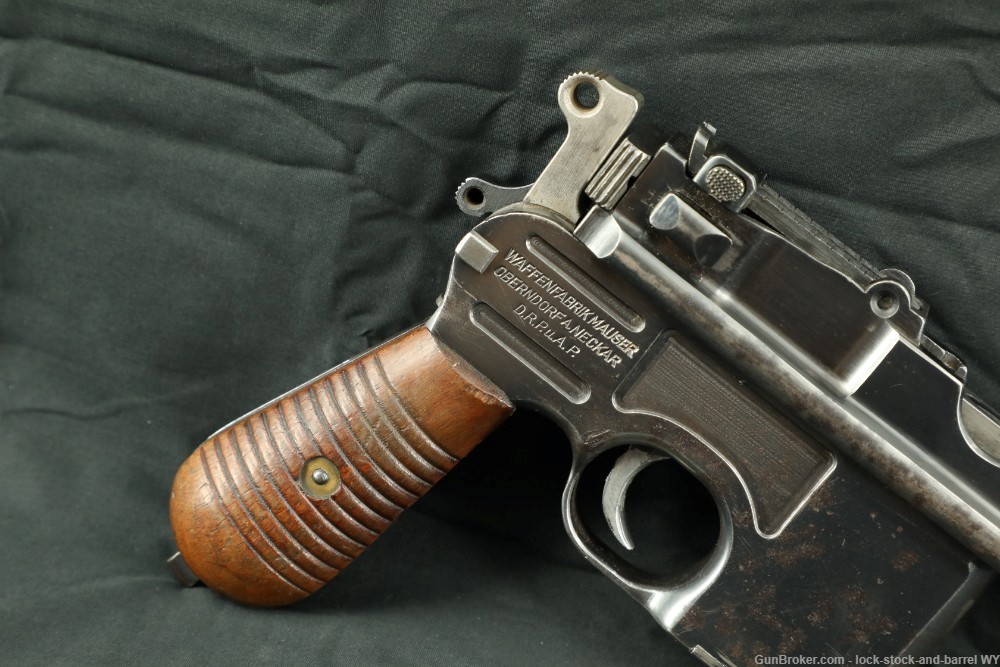 Federal Ordnance C96 Broomhandle .30 Mauser 7.63x25mm Semi-Auto Pistol C&R-img-2