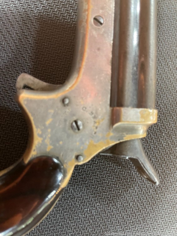 Antique Sharps pepperbox 4-shot .22rf derringer-img-4