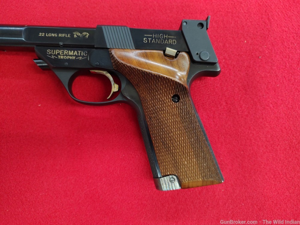 High Standard Supermatic 22 LR 10 RDs (Pre-Owned)-img-2