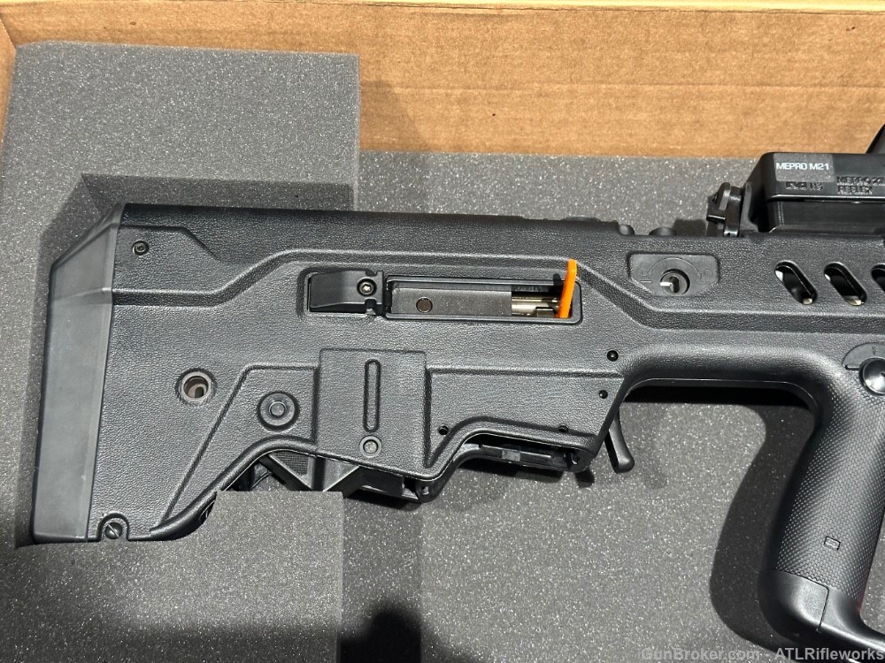 IWI TAVOR SAR IDF Model with Mepro M21 red dot and MX3 Magnifier COLLECTOR -img-2