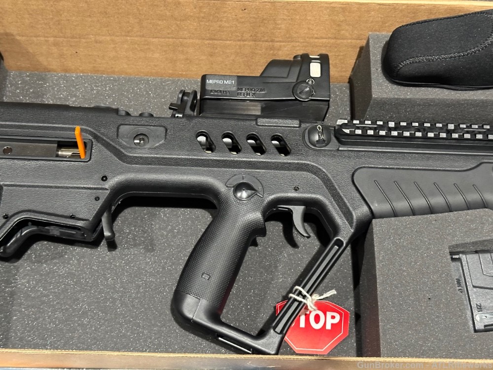 IWI TAVOR SAR IDF Model with Mepro M21 red dot and MX3 Magnifier COLLECTOR -img-3