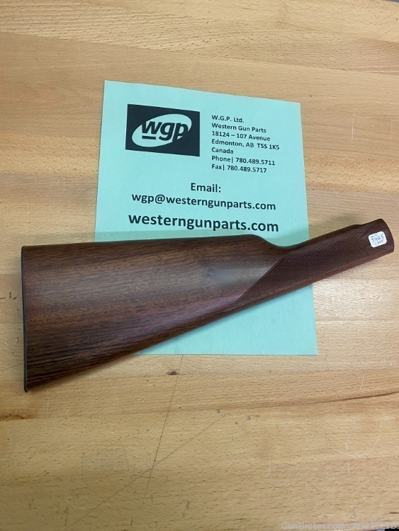 Winchester parts, 1895 grade I stock, buttstock, nos  77025-img-0