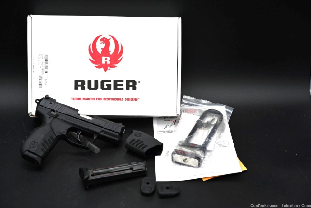 Ruger SR22 .22LR Black Finish with Box and 2 Mags! -img-0