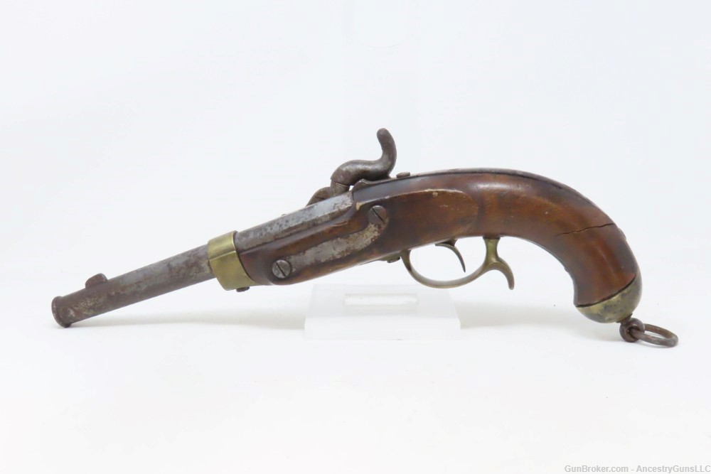Scarce REGIMENT MARKED Antique PRUSSIAN CAVALRY M1850 Percussion Pistol-img-17