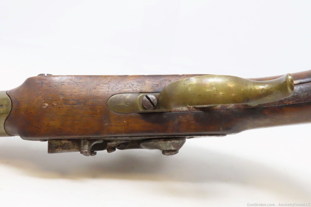 Scarce REGIMENT MARKED Antique PRUSSIAN CAVALRY M1850 Percussion Pistol-img-14