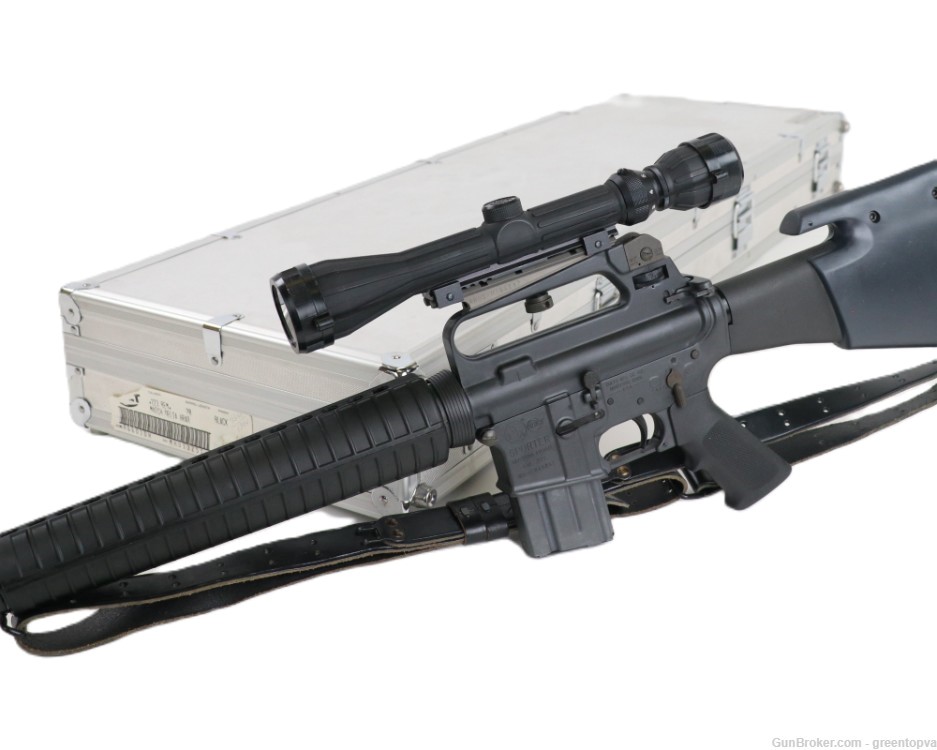 Colt  Match Delta HBAR  .223 / 5.56  20"  w/ Factory Case & Scope R6601DH-img-58
