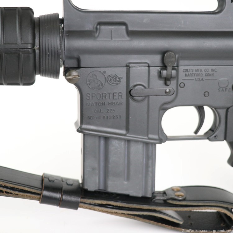 Colt  Match Delta HBAR  .223 / 5.56  20"  w/ Factory Case & Scope R6601DH-img-20
