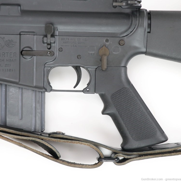 Colt  Match Delta HBAR  .223 / 5.56  20"  w/ Factory Case & Scope R6601DH-img-15