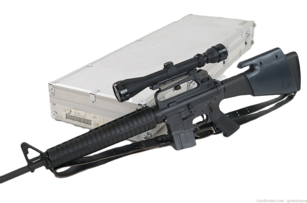 Colt  Match Delta HBAR  .223 / 5.56  20"  w/ Factory Case & Scope R6601DH-img-0