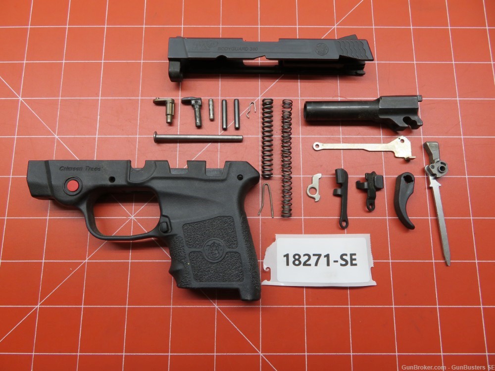 Smith & Wesson M&P Bodyguard380 with Laser .380 Auto Repair Parts #18271-SE-img-0