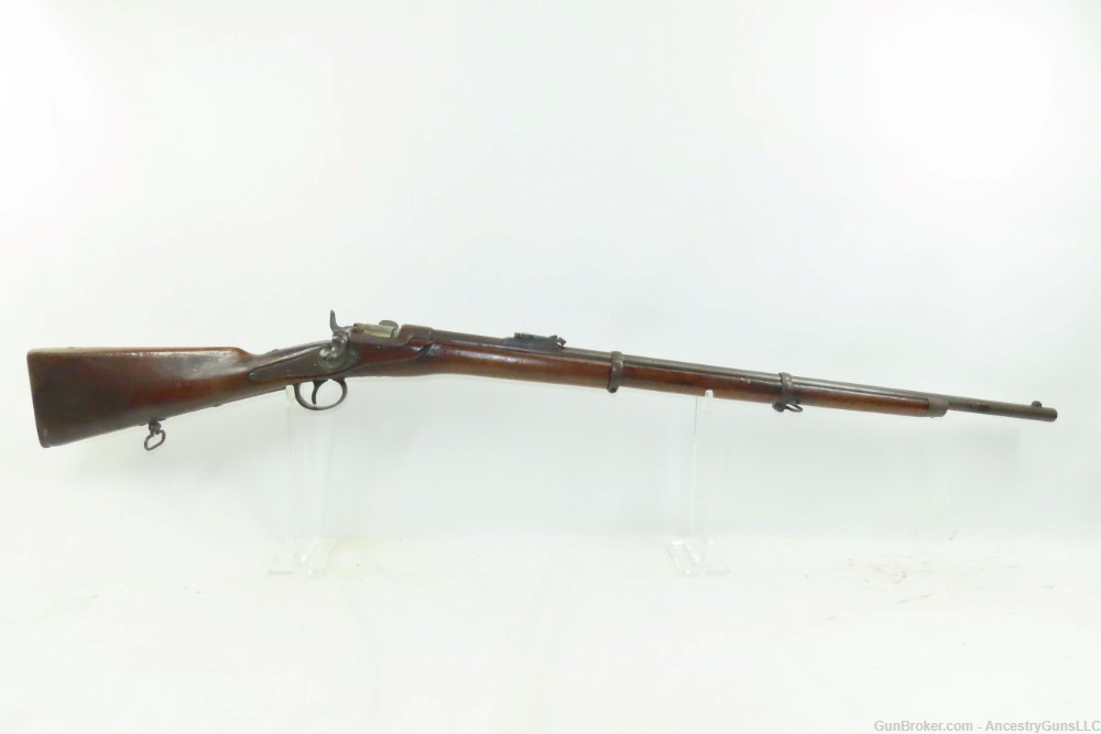REGIMENT MARKED Antique AUSTRIAN M1867 WERNDL-HOLUB 11mm MILITARY Rifle    -img-1