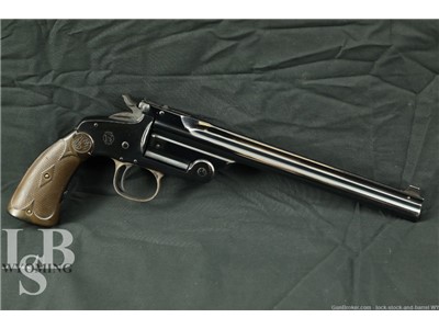Factory Reblued Smith and Wesson Model of 91 with 8 inch 22 cal barrel C&R