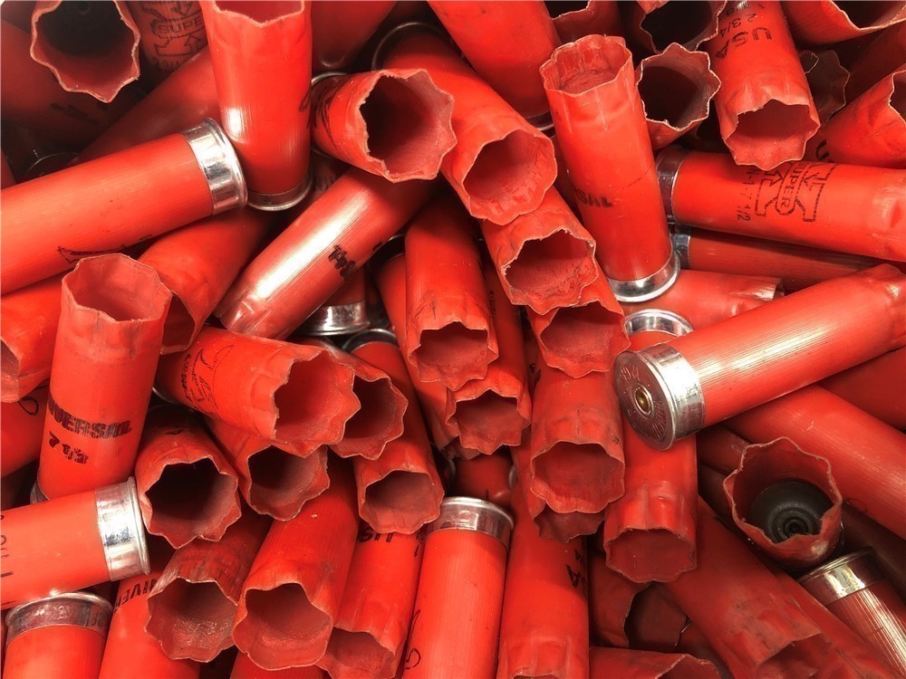 500 once fired Winchester red 12 gauge ga shotgun hulls shells w/5 boxes-img-0