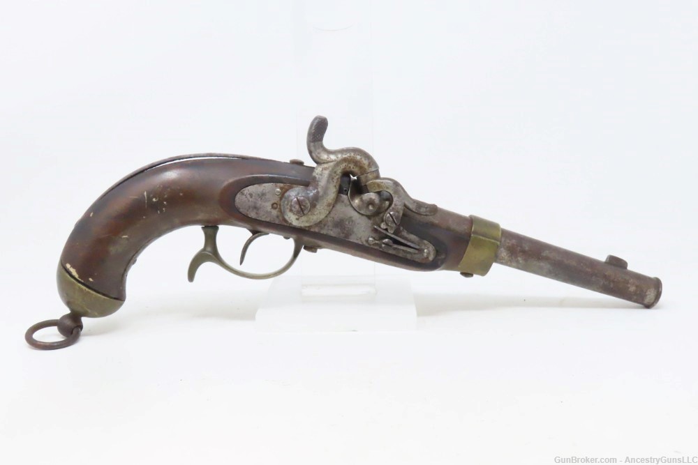 Scarce REGIMENT MARKED Antique PRUSSIAN CAVALRY M1850 Percussion Pistol-img-1
