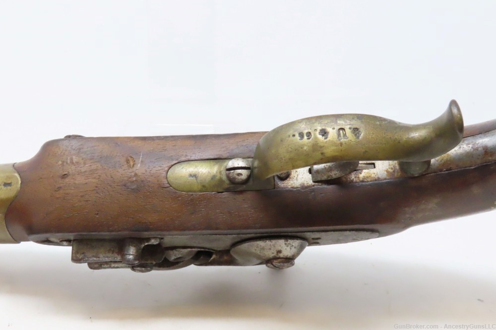 Scarce REGIMENT MARKED Antique PRUSSIAN CAVALRY M1850 Percussion Pistol-img-14