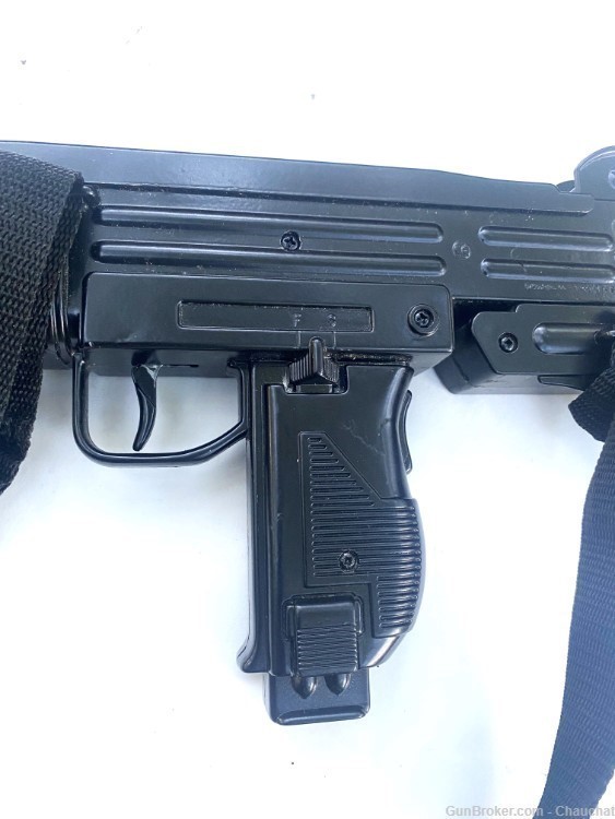 UZI Metal 12 Shot Cap Gun Made in Spain by Gohner 18.5" IDF Isreali Entebbe-img-3