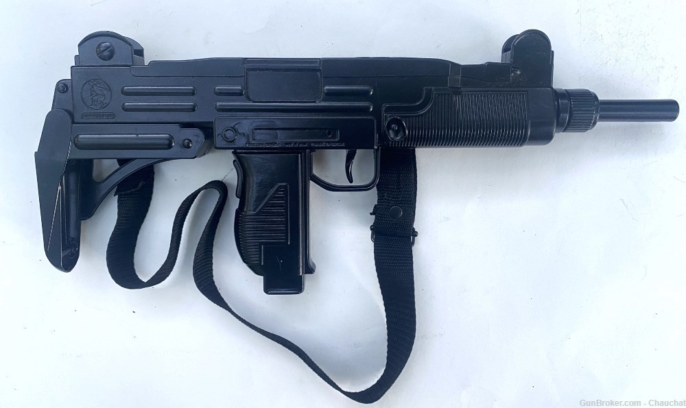 UZI Metal 12 Shot Cap Gun Made in Spain by Gohner 18.5" IDF Isreali Entebbe-img-10