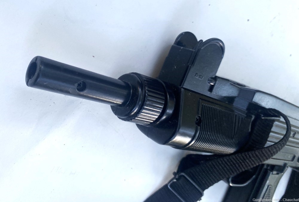 UZI Metal 12 Shot Cap Gun Made in Spain by Gohner 18.5" IDF Isreali Entebbe-img-4