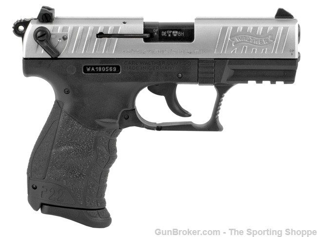 Walther P22Q 22LR Walther P22 Q Nickel-img-0