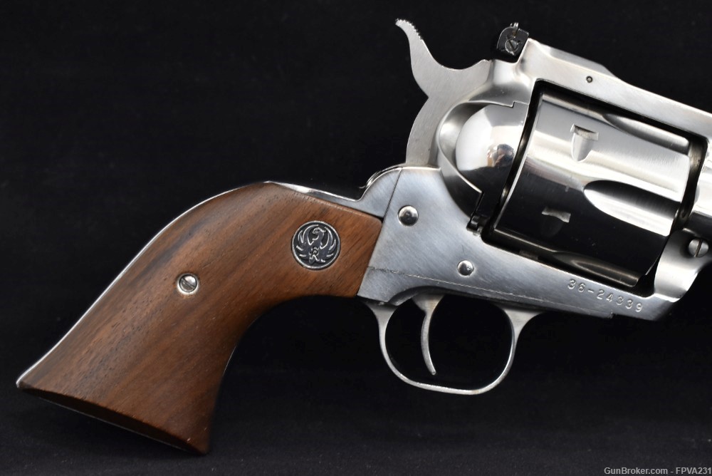 Ruger Blackhawk 357 Magnum Revolver Stainless 6.5” in Box Estate Sale 1983-img-5