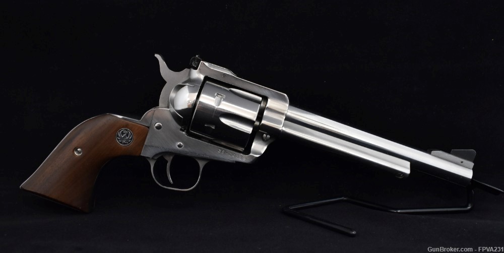 Ruger Blackhawk 357 Magnum Revolver Stainless 6.5” in Box Estate Sale 1983-img-4