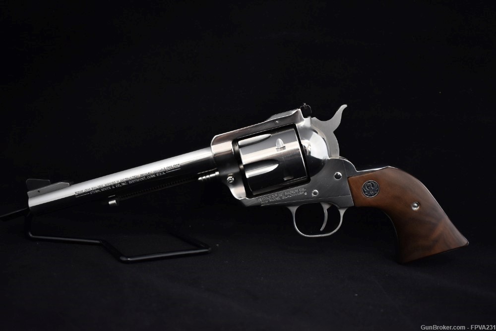 Ruger Blackhawk 357 Magnum Revolver Stainless 6.5” in Box Estate Sale 1983-img-1