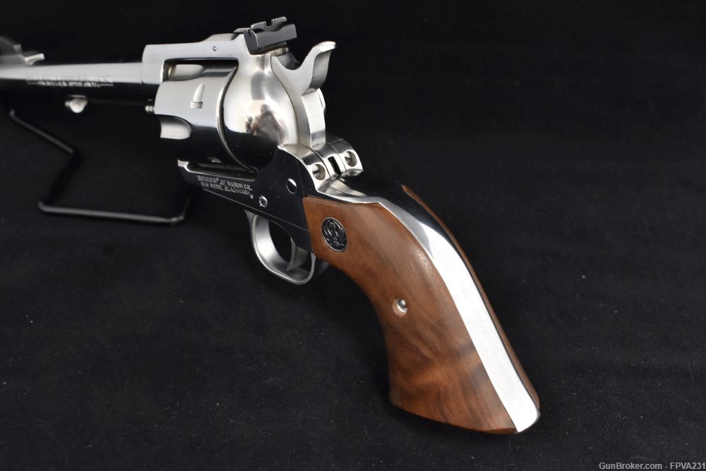 Ruger Blackhawk 357 Magnum Revolver Stainless 6.5” in Box Estate Sale 1983-img-7