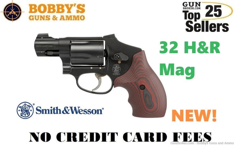 SMITH AND WESSON 432 32 H&R MAG 6-Capacity "NEW JUST OUT"-img-0