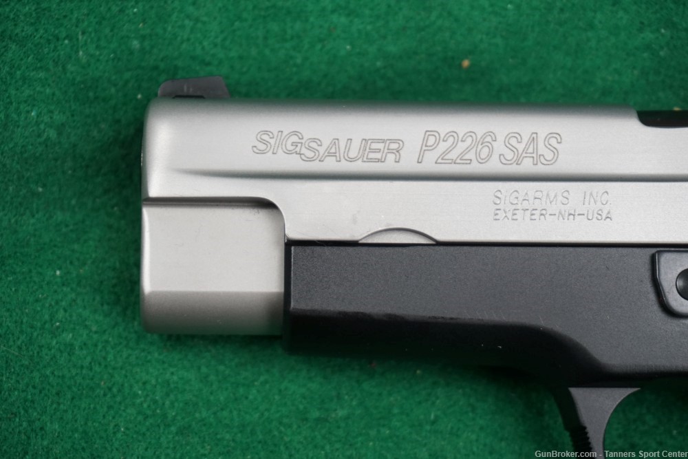 Sig Sauer Custom Shop P226 SAS 40 40s&w DAO 4.25" No Reserve 1¢ Start-img-2