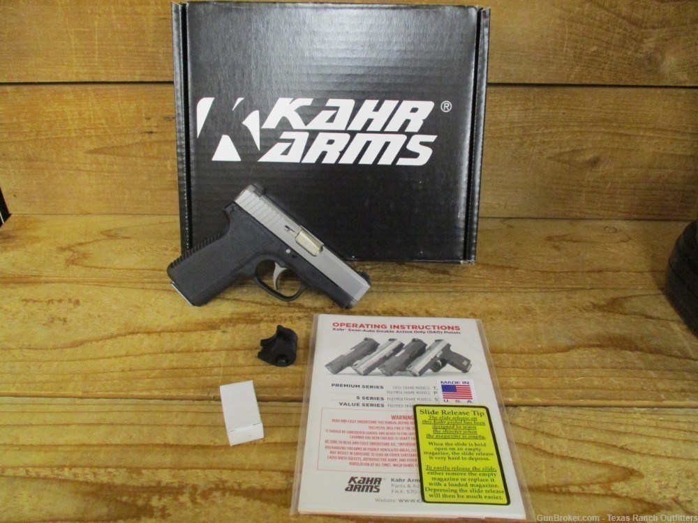 Kahr Arms CT380 Packed .380 ACP black/stainless NIB -img-2